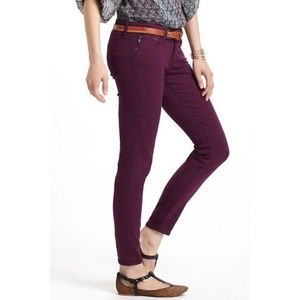 AG Plum Slim Ankle Jeans